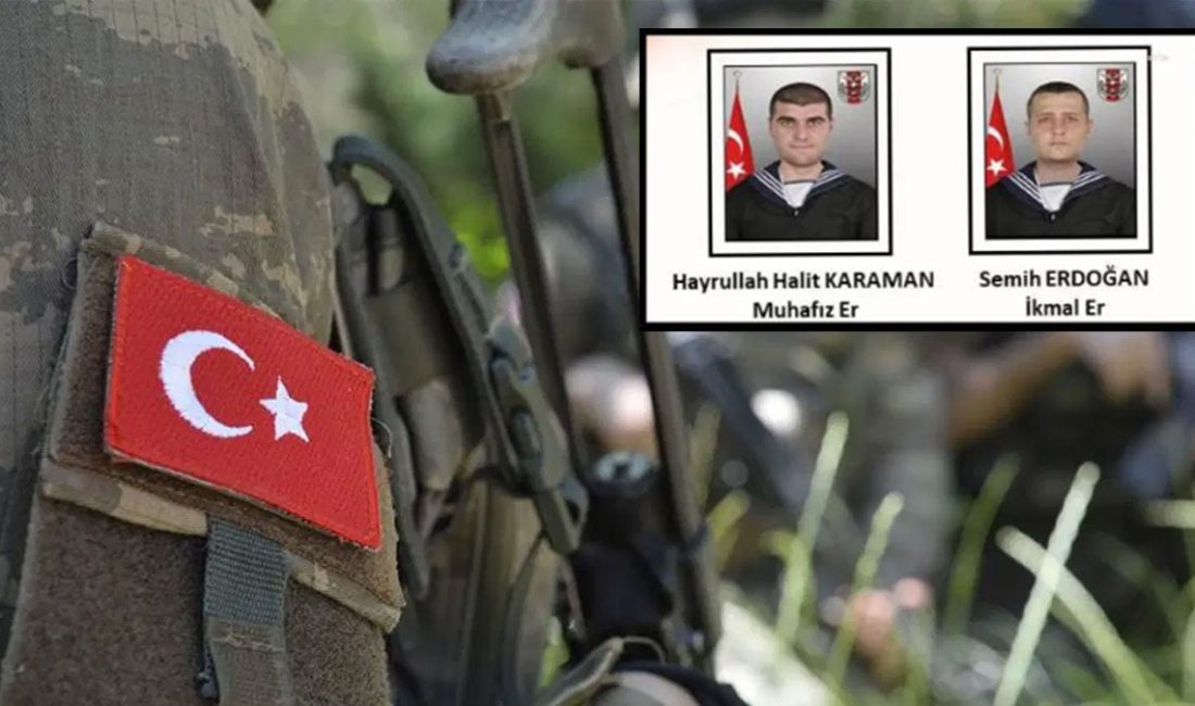Hatay İskenderun’da askerlik görevini yapan Hayrullah Halit Karaman ve Semih
