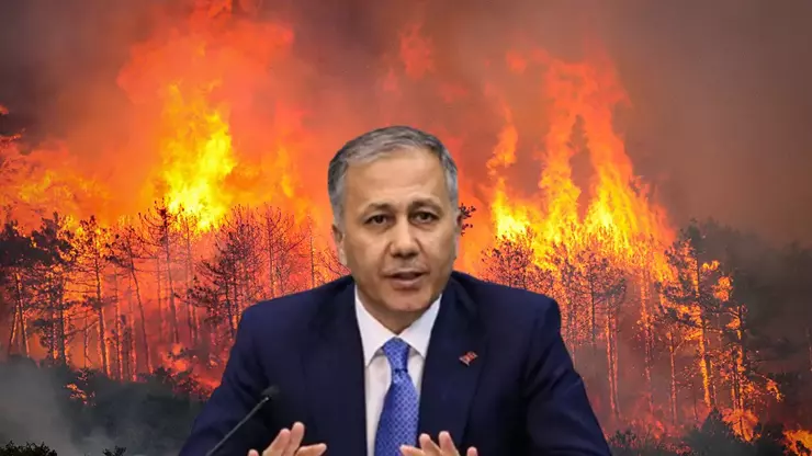 İçişleri Bakanı Ali Yerlikaya, 22-27 Temmuz 2025 tarihleri arasında çıkan