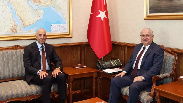 Millî Savunma Bakanı Yaşar Güler, ABD’nin Ankara Büyükelçisi Thomas Joseph